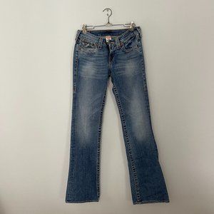 True Religion Becky Bootcut Low Rise Size 29